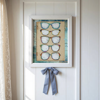 Colorful Glasses Art Print