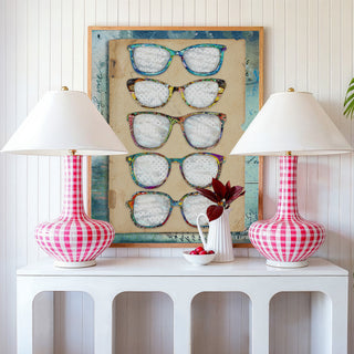 Colorful Glasses Art Print