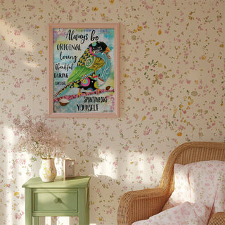 Be Yourself Bird Art Print