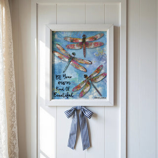 Beautiful Dragonflies Art Print