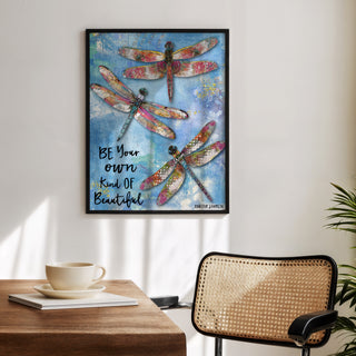 Beautiful Dragonflies Art Print
