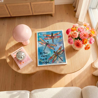 Beautiful Dragonflies Art Print