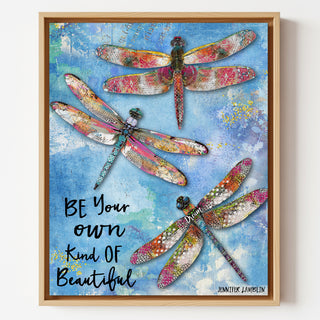 Beautiful Dragonflies Art Print