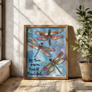 Beautiful Dragonflies Art Print