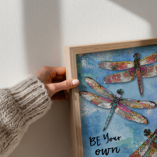 Beautiful Dragonflies Art Print
