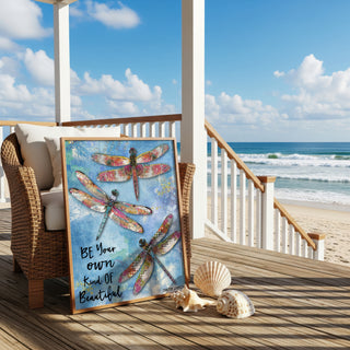 Beautiful Dragonflies Art Print