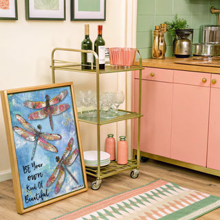 Beautiful Dragonflies Art Print