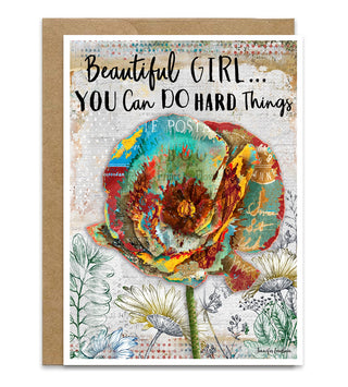 Beautiful Girl Greeting Card