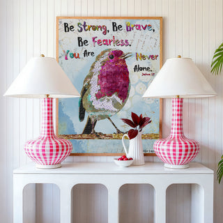 Be Brave Bird Art Print