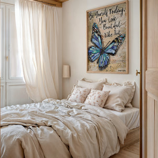 Be Yourself Butterfly Art Print