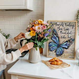 Be Yourself Butterfly Art Print
