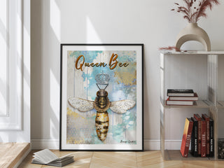 Royal Queen Bee Art Print