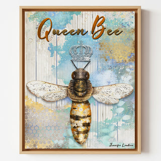 Royal Queen Bee Art Print