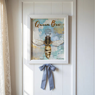 Royal Queen Bee Art Print