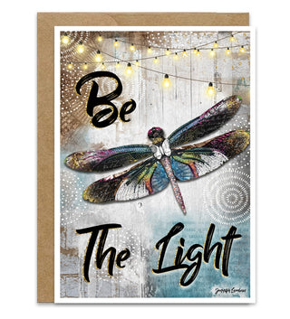 Be The Light Greeting Card
