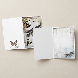 Be The Light Greeting Card
