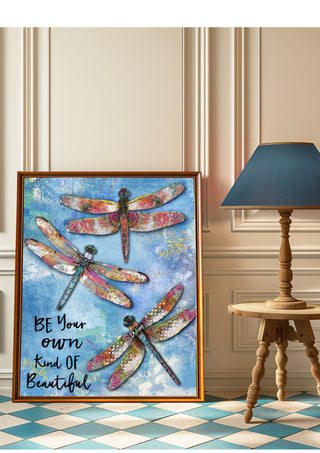 Beautiful Dragonflies Art Print