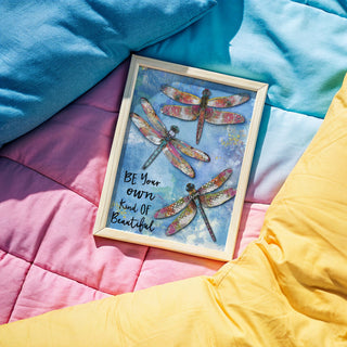 Beautiful Dragonflies Art Print