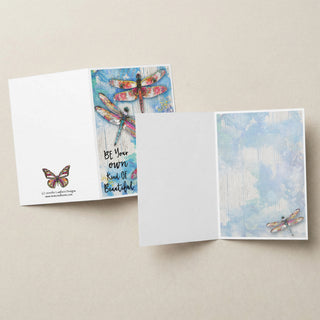 Your Kind Of Beautiful Dragonflies Greeting Card