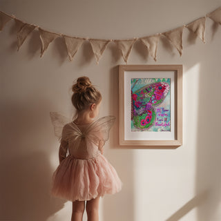 Your Own Kind Of Beautiful Butterfly Art Print