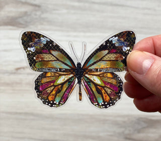 Blue Skies Butterfly Sticker