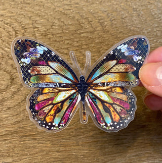 Blue Skies Butterfly Sticker