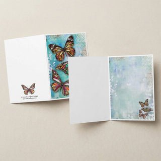 Butterfly Meadow Greeting Card