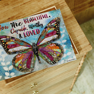 You Are Beautiful Butterfly Art Print