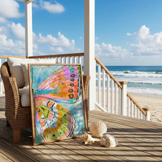 Celebration Butterfly Wing Art Print