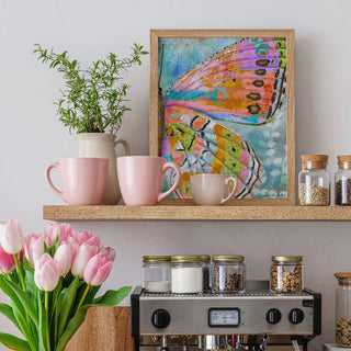 Celebration Butterfly Wing Art Print