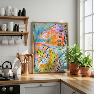 Celebration Butterfly Wing Art Print