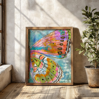 Celebration Butterfly Wing Art Print