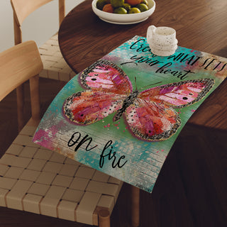 Create Heart Butterfly Art Print