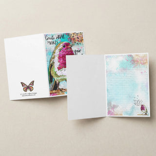 Create Bird Greeting Card