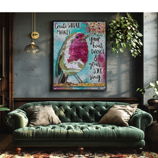 Create Bird Art Print