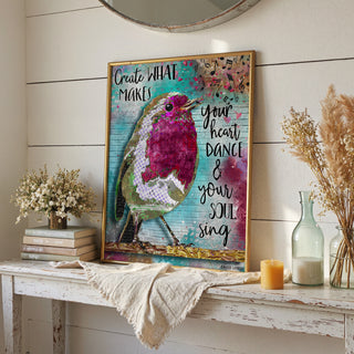 Create Bird Art Print