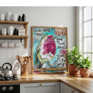 Create Bird Art Print