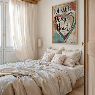 Courage, Dear Heart Art Print