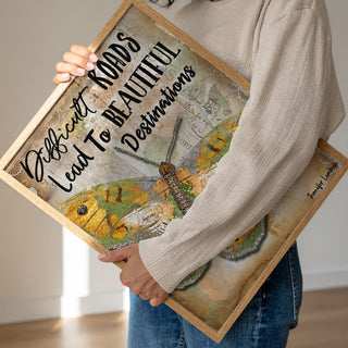 Beautiful Destinations Butterfly Art Print