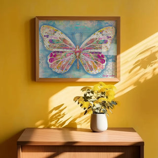 Dreamy Summer Butterfly Art Print