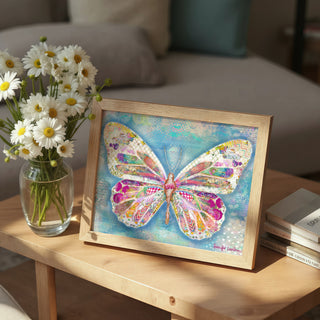 Dreamy Summer Butterfly Art Print