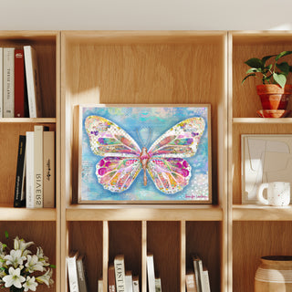 Dreamy Summer Butterfly Art Print