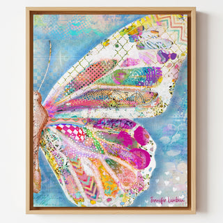 Dreamy Summer Butterfly Wing Art Print