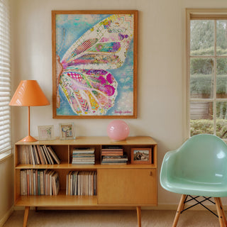 Dreamy Summer Butterfly Wing Art Print
