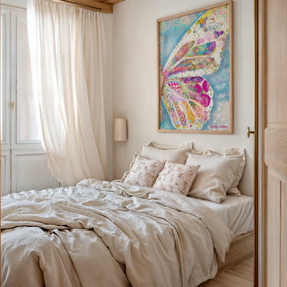 Dreamy Summer Butterfly Wing Art Print