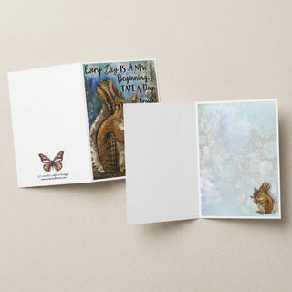 Every Day Squirrel Greeting Card