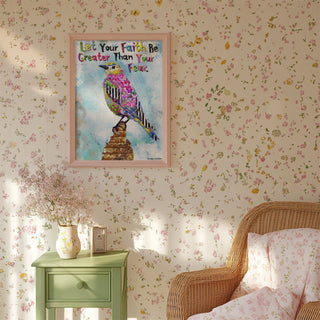 Faith Bird Art Print