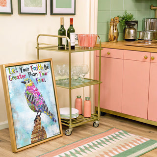 Faith Bird Art Print