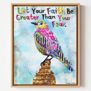 Faith Bird Art Print