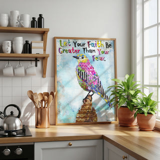 Faith Bird Art Print